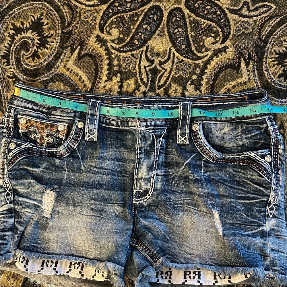 Rock Revival Jean shorts tag size 30 - Picture 13 of 16